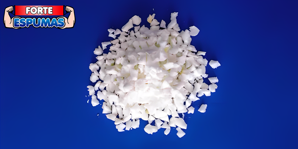 Flocos de espumas